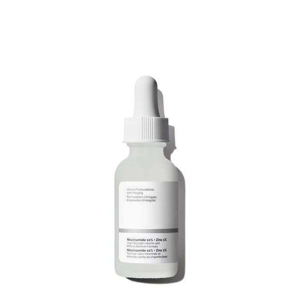 Niacinamide 10% + zinc serum dropper bottle