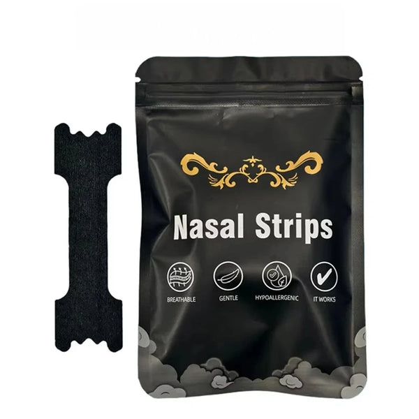 Nasal breathing strips — anti-snoring nose strips for better airflow