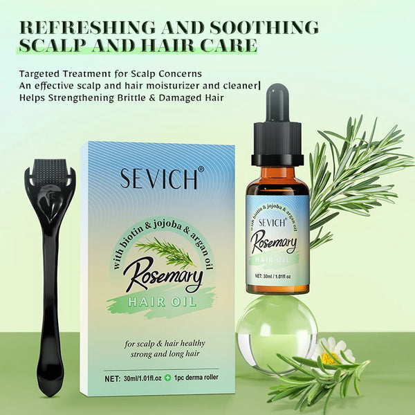 Rosemary and biotin hair serum