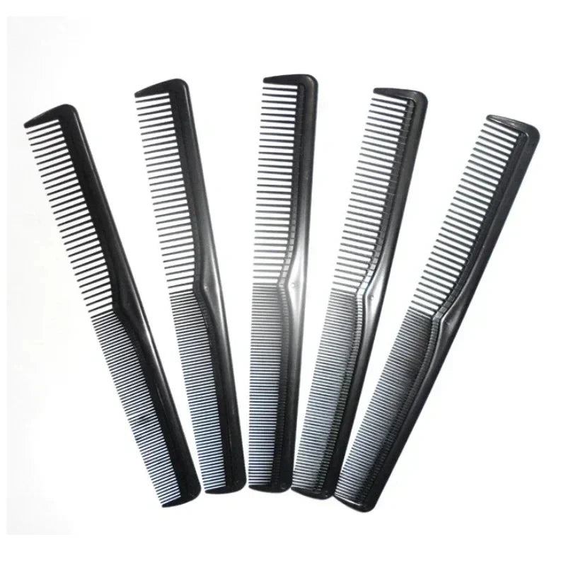 Five-piece carbon fiber styling comb set